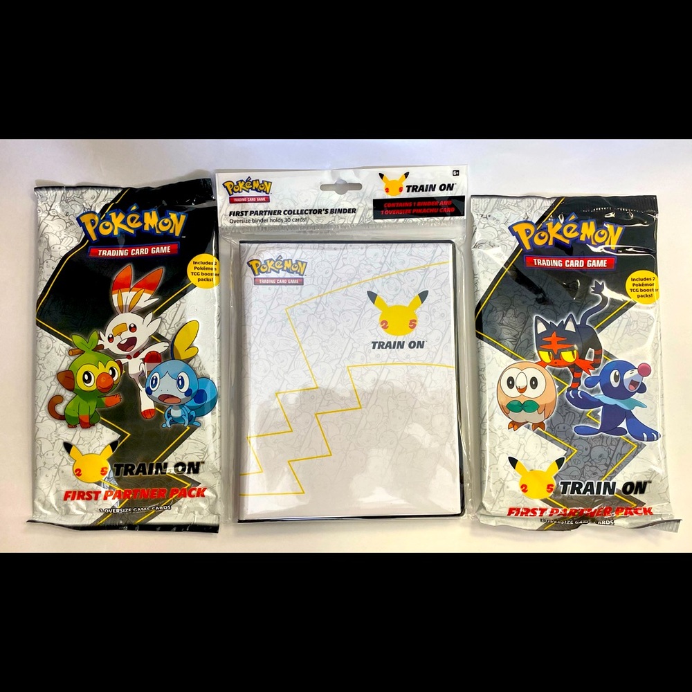 Pokémon First Partner Pack and Pikachu Binder